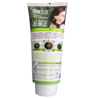 昌义生态汉邦五贝子蜡染染发膏黑色 植物染发染膏自然黑500ml*2 巧克力色