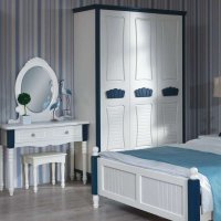 铂森家具地中海衣柜