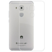 华为麦芒5手机壳 麦芒5手机软壳 透明壳 保护壳 透明软壳 透明白 适用于麦芒5手机