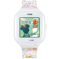 华为K2儿童手表 智能防水电话手表学生小孩定位电话手环学习手机 儿童安全手环 家长监测安卓苹果手表 (田园粉) 米妮