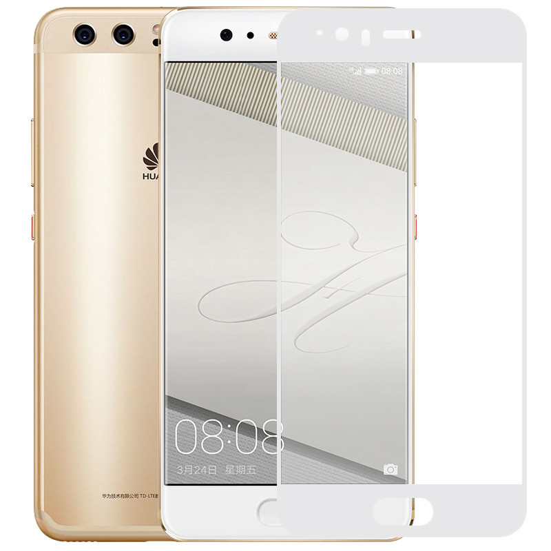 适用华为荣耀8/6X/V8/V9/note8/p9/P10 plus/nova/麦芒5全屏钢化玻璃膜高清保护膜+送软壳