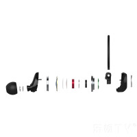 乐视（Letv） LeUIH101原装反戴式耳机乐视1s 2 Pro Max入耳式耳塞运动手机通用耳机 【黑色】