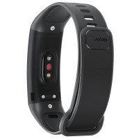 华为/HUAWEI智能运动手环手表独立GPS来电提醒拒接 健康呼吸训练心率睡眠监测 50米防水游泳携带 (GPS版黑色)