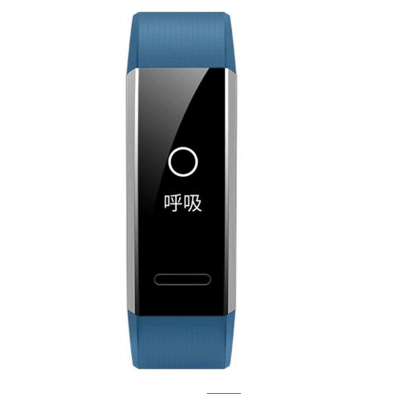 HUAWEI/华为智能运动手环手表 独立GPS来电提醒拒接 健康呼吸训练心率睡眠监测 50米防水游泳携带 GPS版蓝色