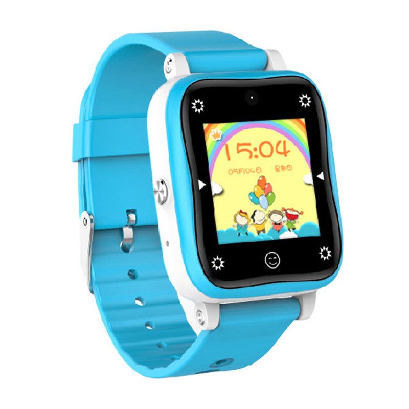 都纳DUNA智能手表D48 4G儿童电话手表GPS定位拍照WIFI视屏通话实时监护男女学生防水触屏手环腕表 蓝色图片