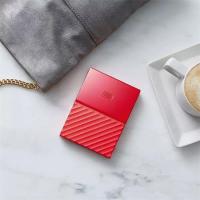西部数据（WD） My Passport 4TB 2.5英寸 中国红 移动硬盘 WDBYFT0040BRD