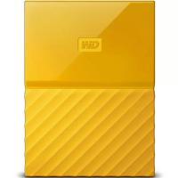 西部数据（WD） My Passport 2TB 2.5英寸 清新黄 移动硬盘 WDBS4B0020BYL