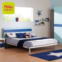 我爱我家儿童床套房公主床现代简约儿童家具 1.2米1.5米儿童单床