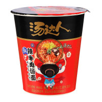 汤达人桶面 拉面方便面 统一企业 酸酸辣辣/海鲜/日式豚骨泡面韩式辣牛肉/原盅鸡汤面/鱼豆腐汤面 多口味混装整箱