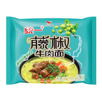 统一正品藤椒牛肉面20袋 新口味 方便面泡面 袋装泡面