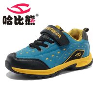 哈比熊童鞋 2015春季新款男童运动鞋 革面舒适儿童户外鞋 A705