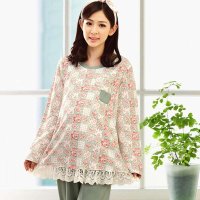 雅孕 春秋月子服 秋冬长袖孕妇睡衣 纯棉产妇哺乳衣喂奶衣家居服