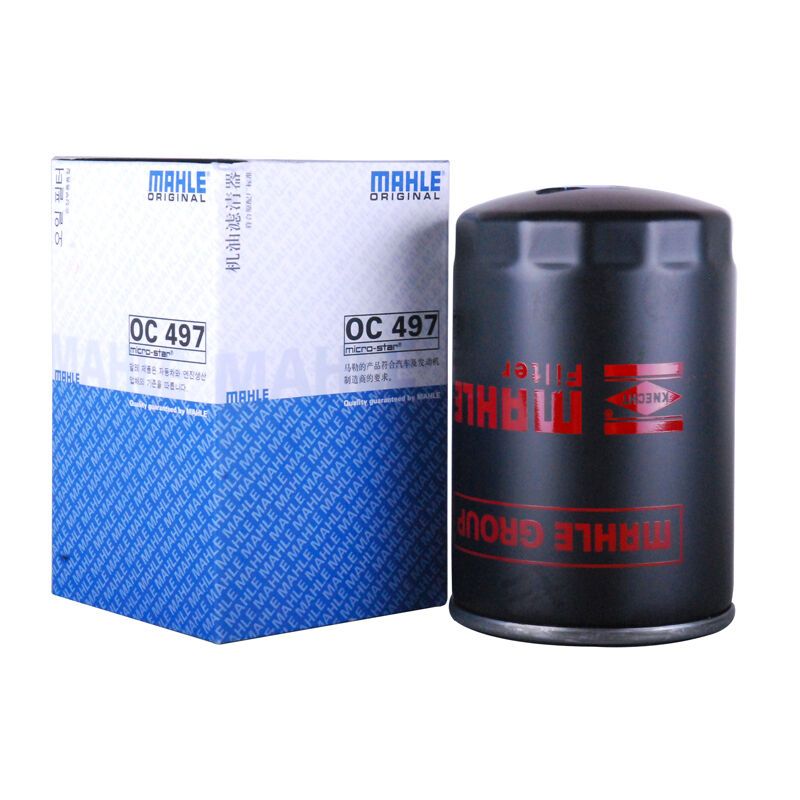 马勒机油滤清器机油格机滤芯 OC497 大众途安2.0L 05-16年8月1.8T 适用