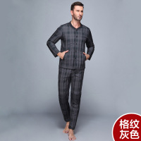 恒源祥冬中老年人轻薄羽绒服内胆男加厚内衣爸爸短款套装修身保暖