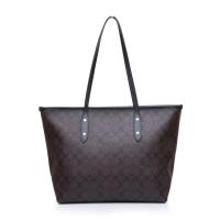 蔻驰（COACH）女包 欧美时尚头层牛皮拉链单肩包 手提包 女 中号 36876