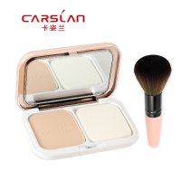 卡姿兰 新恒丽透明粉饼9g 遮瑕定妆保湿02#浅肤色/适中肌肤