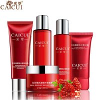 采萃红石榴鲜活面部护肤套装5件套 保湿套装护肤套装