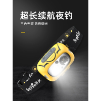 神火强光头灯HL05-S充电感应头戴式手电筒钓鱼夜钓户外超亮轻便小