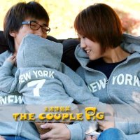 the couple pig 秋冬 加厚 亲子装外套/母子装 卫衣 new york