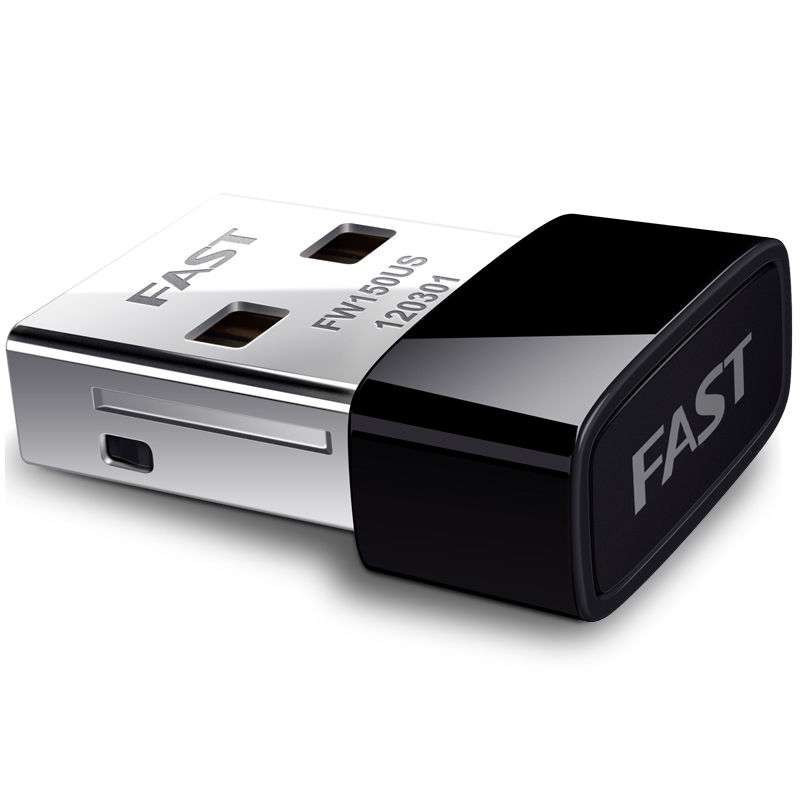 FAST迅捷FW150US迷你usb无线网卡驱动版便携wifi随身隐形模拟AP台式机笔记本电脑信号发射器接收器