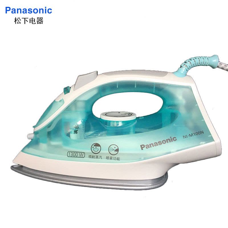 Panasonic/松下蒸汽熨斗家用 小型手持立式NI-M100N电烫斗5档干湿两用电熨斗图片