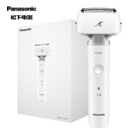 松下( Panasonic)男士剃须刀电动全身水洗刮胡刀往复式三刀头干湿双剃胡须刀剃胡刀刮胡子小锤子 ES-LM31-W