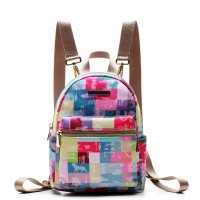 HATHOR 2016新款印花尼龙小双肩包女韩版休闲小背包学生迷你小书包