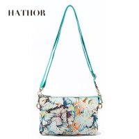 HATHOR涵莎2016新款尼龙印花艺术斜挎包女士卡通小包包原创女包 爱的供养