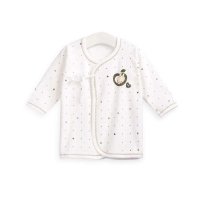 大布豆 苹果兔纯棉婴幼儿家居服上装 纯棉婴幼儿儿童睡衣绑带上衣
