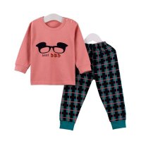 大布豆 儿童内衣 套装 纯棉男女童 秋衣秋裤 童装睡衣裤 1-5岁