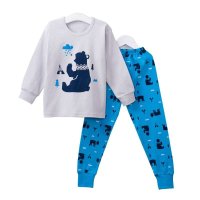 大布豆 儿童内衣套装纯棉 男女童秋衣秋裤 保暖内衣裤套装睡衣