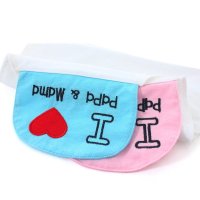 朗宝尼尔5条装婴儿吸汗巾儿童4层纱布垫背巾宝宝加大纱布隔汗巾