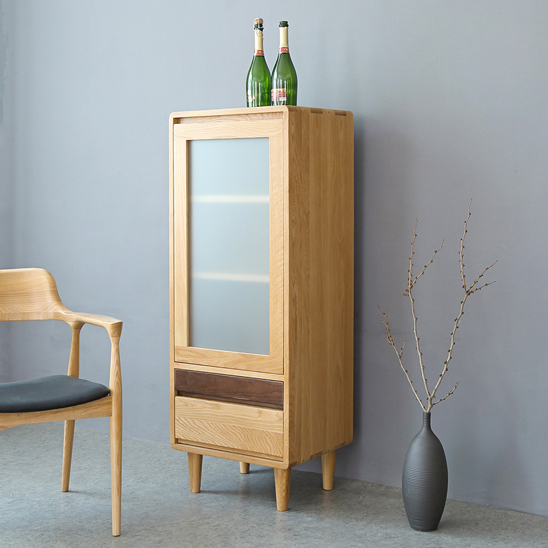 木帆家居(mufan-home) 酒柜 北欧/宜家风格 日式北美白橡红橡木酒柜