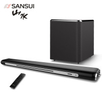 山水（sansui） DV-82K客厅电视回音壁音箱无线蓝牙台式电脑低音炮音响家用5.1家庭影院套装