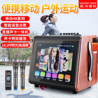 松川国际 SA8-06户外手提式KTV音响室外显示屏K歌唱戏唱歌音箱