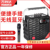 万利达手提音箱户外音响便携式移动音箱小型小音箱插U盘大功率 Y5月光宝盒3代5.5寸:金属话筒*1+U盘