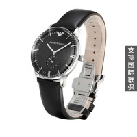 Armani/阿玛尼独立秒盘真皮石英表男表AR0382