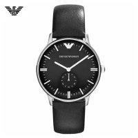 Armani/阿玛尼男表 时尚动感皮带男士手表 石英休闲运动时装表 AR0382