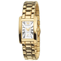 阿玛尼Armani女士手表石英表金色腕表AR0175