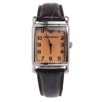 阿玛尼Armani男士手表石英表经典情侣腕表男款AR0203