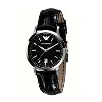 EMPORIO ARMANI阿玛尼时尚流行超薄皮带石英女表 休闲商务女士手表腕表AR2412