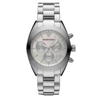 EMPORIO ARMANI阿玛尼时尚流行石英女表 休闲商务钢带女士手表腕表AR5960