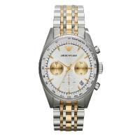EMPORIO ARMANI阿玛尼土豪金多功能计时石英男表 时尚商务休闲男士手表腕表AR6116