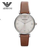 Armani阿玛尼手表棕色皮带 系列石英女表AR1679