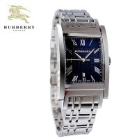 巴宝莉（Burberry）手表男士石英表白色时尚腕表银色 BU1550 深蓝BU1551