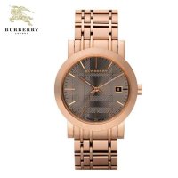 巴宝莉(BURBERRY)男士手表 时尚 金色石英手表 BU1861