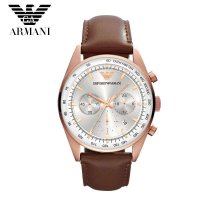 Armani阿玛尼 男士手表石英表时尚经典情侣对表AR5995 AR5996