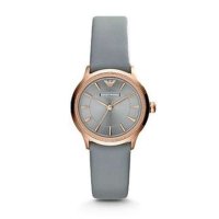 阿玛尼（ARMANI）手表个性别致真皮时尚女士腕表 AR1806