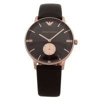 阿玛尼(ARMANI)手表 时尚单眼皮带石英男表AR0383