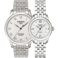 天梭TISSOT手表力洛克系列 男表女表情侣机械表T41.1.483.33 T41.1.183.33